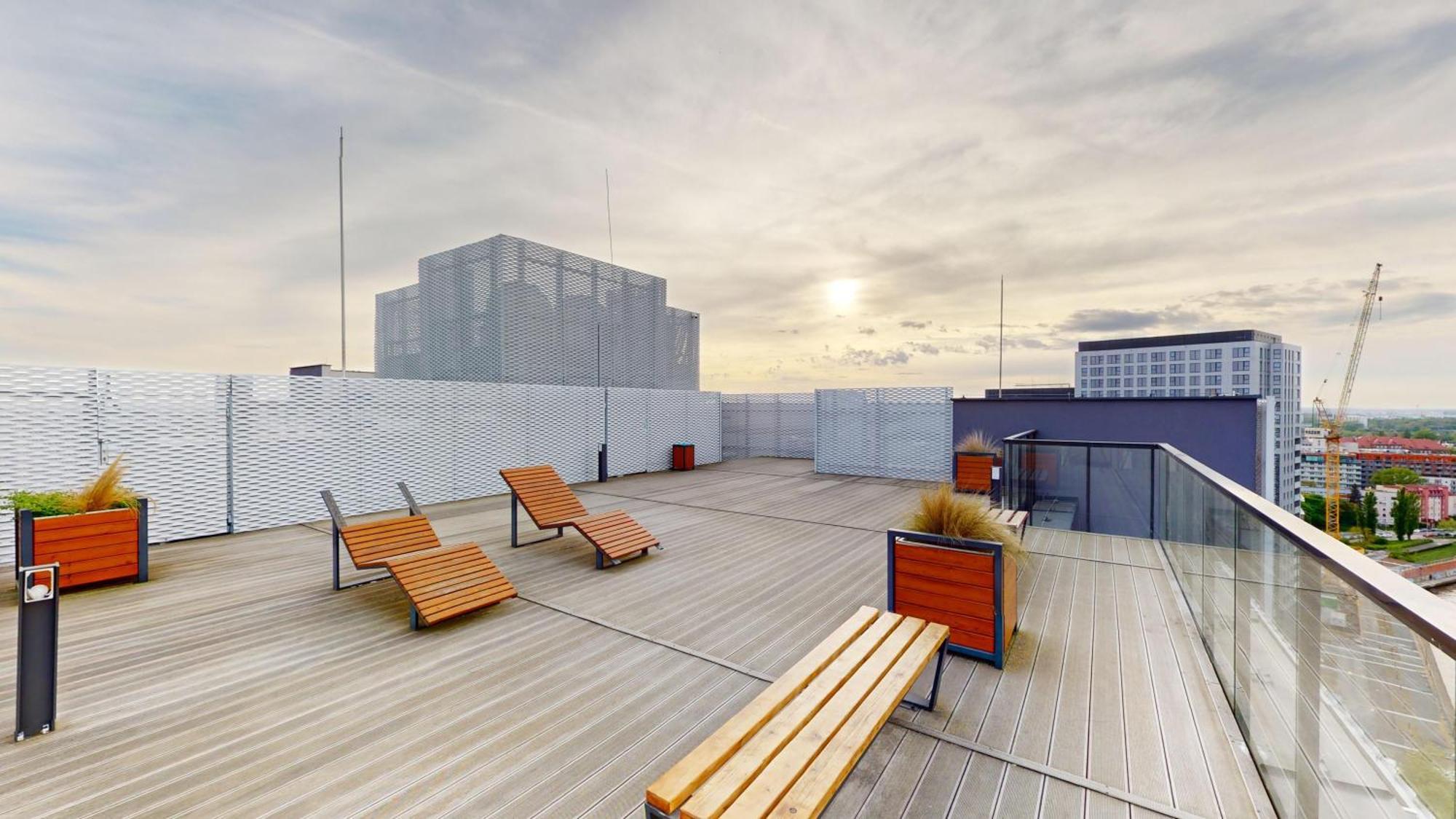 Family House By The River Odra -Panoramic Terrace - 3Room Apartment With 2 Separate Bedrooms And 2 Balconies By Wroapart-Pl- Perfect For Family & Business Stays Wroclaw Exterior photo