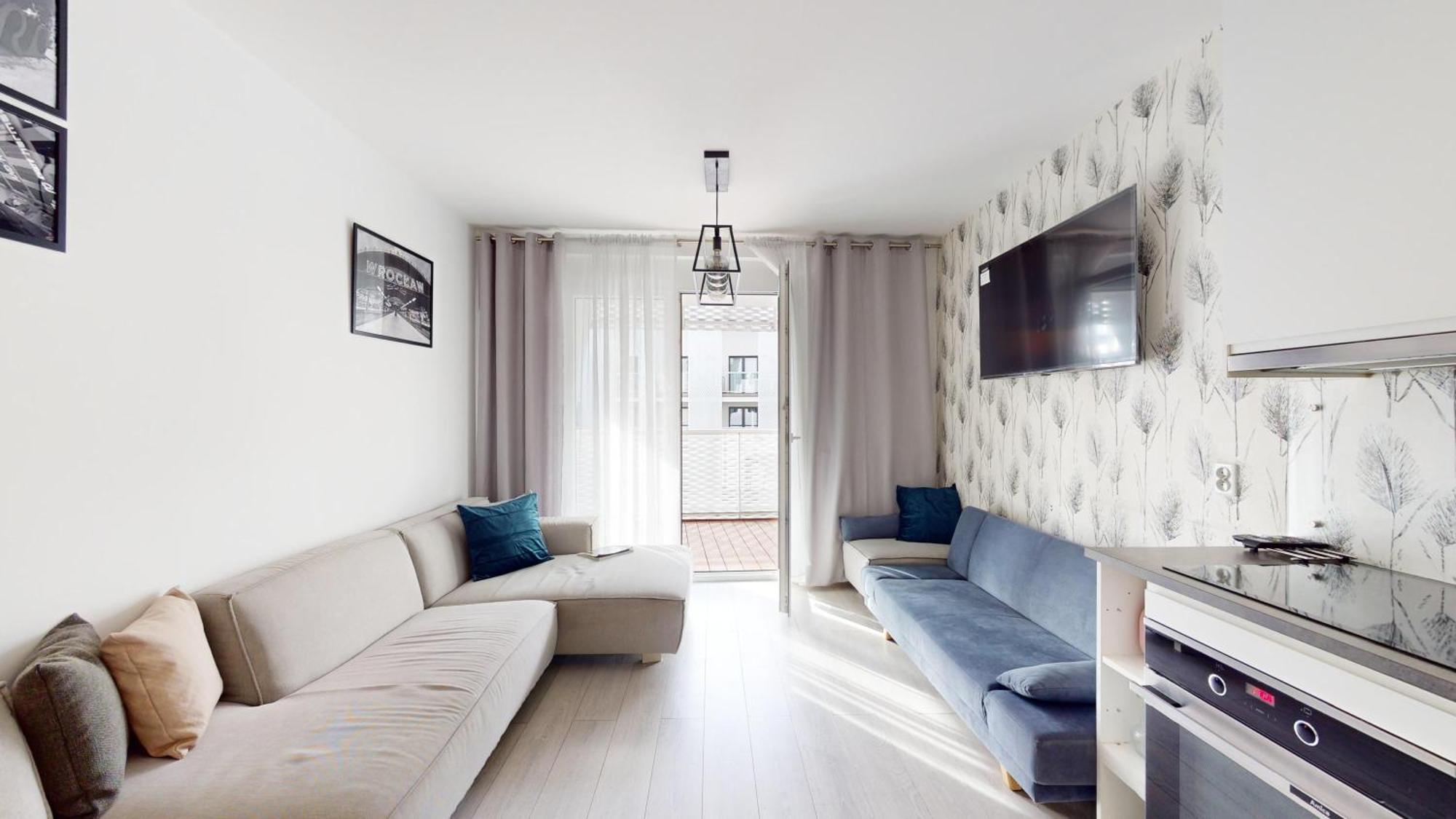 Family House By The River Odra -Panoramic Terrace - 3Room Apartment With 2 Separate Bedrooms And 2 Balconies By Wroapart-Pl- Perfect For Family & Business Stays Wroclaw Exterior photo